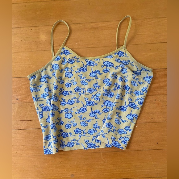 Jockey Crop Top Floral Cami - Picture 2 of 4